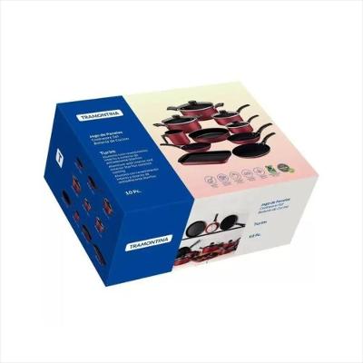 Jogo de Panelas Tramontina Turim Alumínio 10 Peças