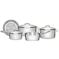 Jogo de Panelas Tramontina Solar Inox Fundo Triplo 5 Peças - 1