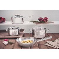 Jogo de Panelas Tramontina Brava Inox Fundo Triplo  4 Peças - 2