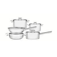 Jogo de Panelas Tramontina Brava Inox Fundo Triplo 5 Peças - 1