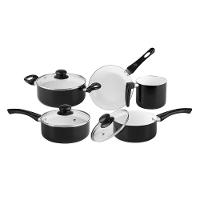 Jogo de Panelas Roma 5 Peças Preto Hauskraft - 1