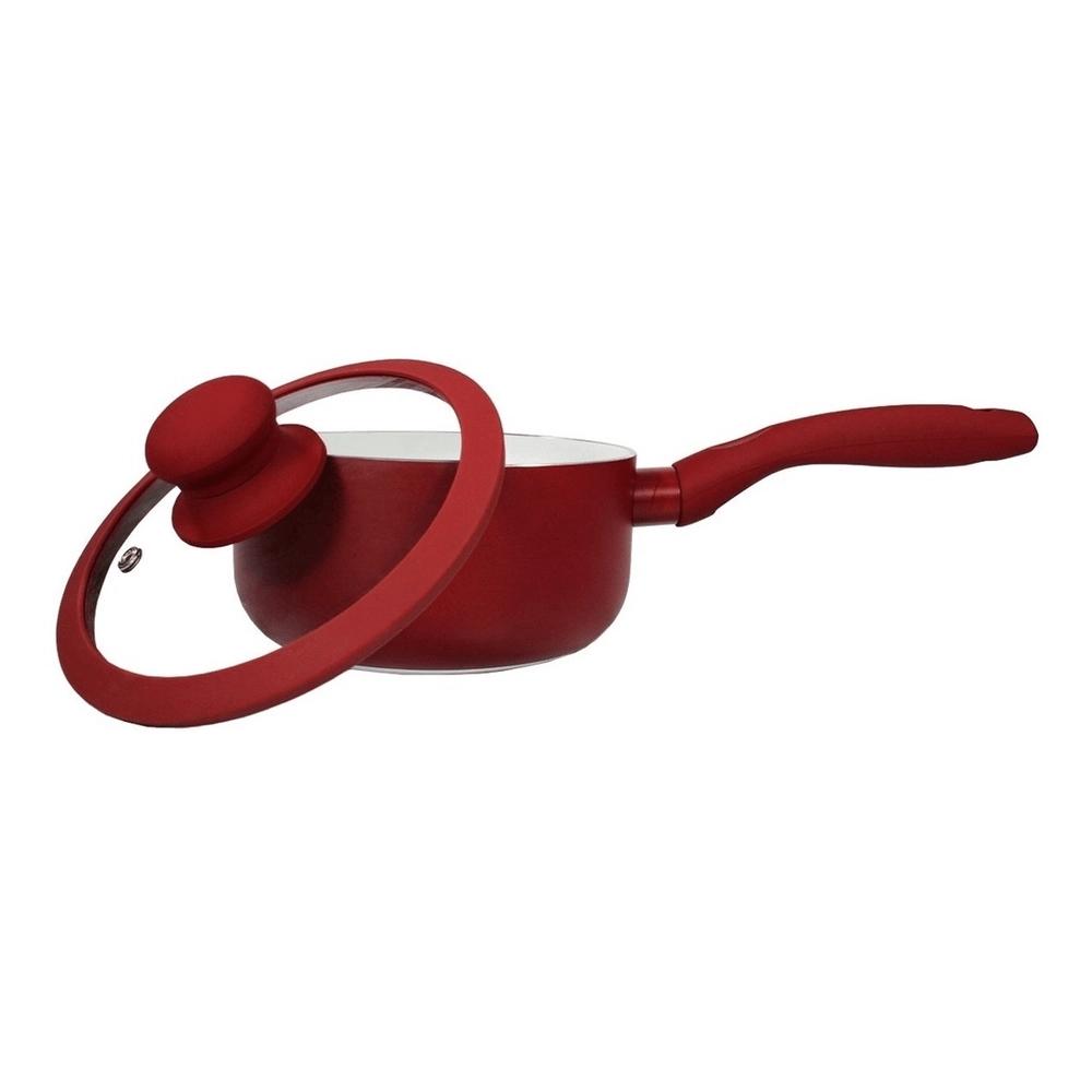 Jogo de Panelas Carmin Vermelho com 5 Peças Hauskraft - 4