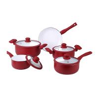 Jogo de Panelas Carmin Vermelho com 5 Peças Hauskraft - 1