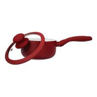 Jogo de Panelas Carmin Vermelho com 5 Peças Hauskraft