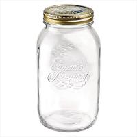 Pote Vidro Transparente 1,5L Bormioli Rocco Quatro Estações 21x11x11cm - 3