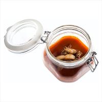 Pote Hermético de Vidro Transparente 500ml Bormioli Rocco Fido 10x11x11cm - 5