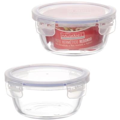 Pote Hermético Redondo 370Ml Hauskraft