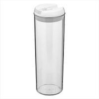 Pote Hermético Plástico Transparente 1,8 Litro Pratik 31x10x10cm - 1