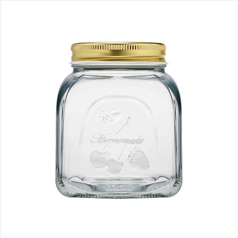 Pote Com Tampa Dourada 500Ml - Homemade - Pasabahce - 1