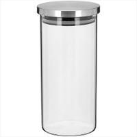 Pote com Anel Silicone Transparente 1,4 Litros Flavor Borosilicato 21x10x10cm - 1