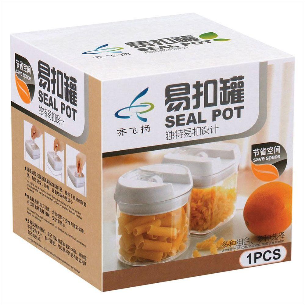 Pote Hermético 500ml Plástico Transparente Pratik - NH - 1