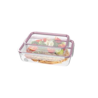 Conjunto de 2 Potes Roxo Plástico Sanremo