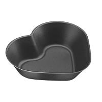 Forma Bolo Alumínio Coração 24Cm Brasil Silicone  Preto Tramontina - 3