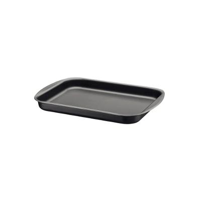 Assadeira Rasa Alumínio 40cm Silicone  Grafite Tramontina