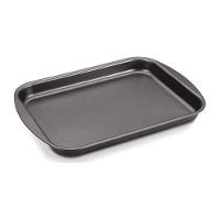 Assadeira Rasa Alumínio 28cm Silicone  Grafite Tramontina - 1