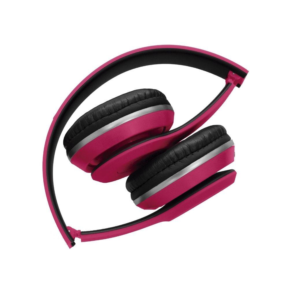 Fone De Ouvido Com Microfone Oex Style Hp103 - Rosa - 1