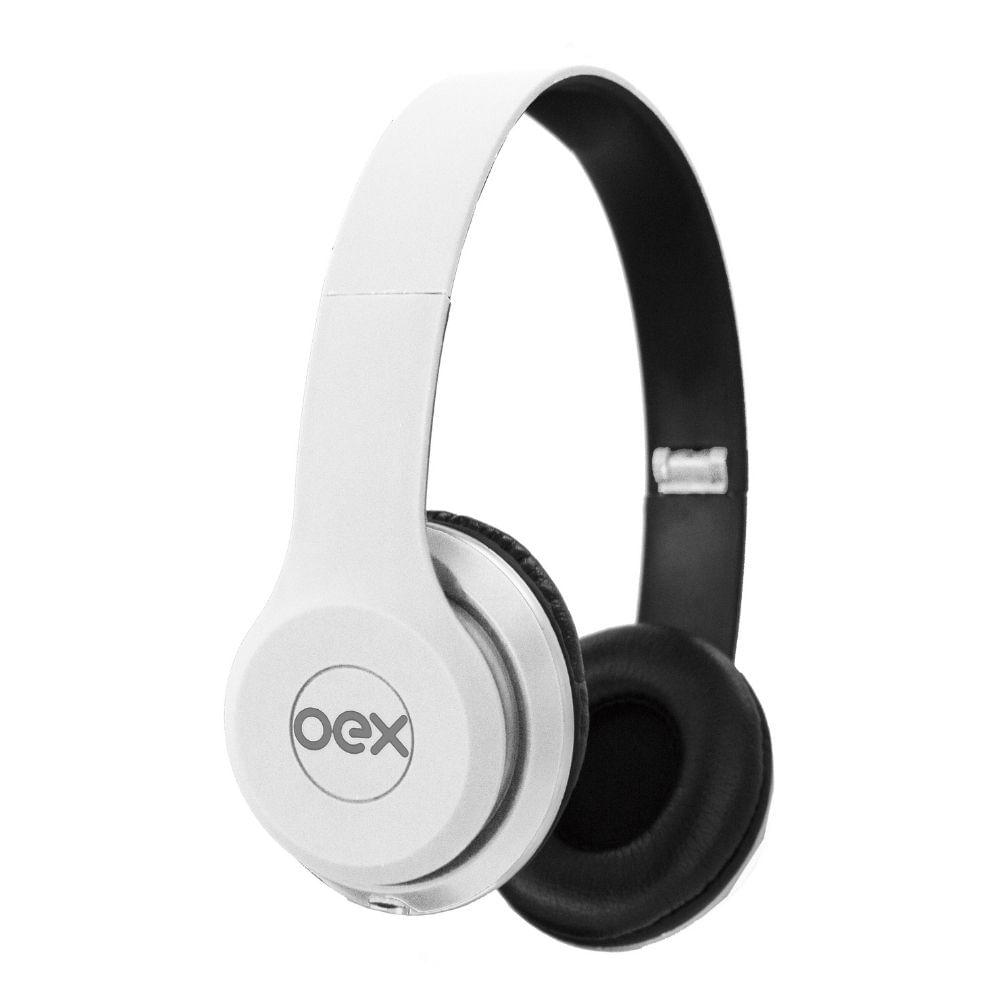 Fone De Ouvido Com Microfone Oex Style Hp103 - Branco - 2