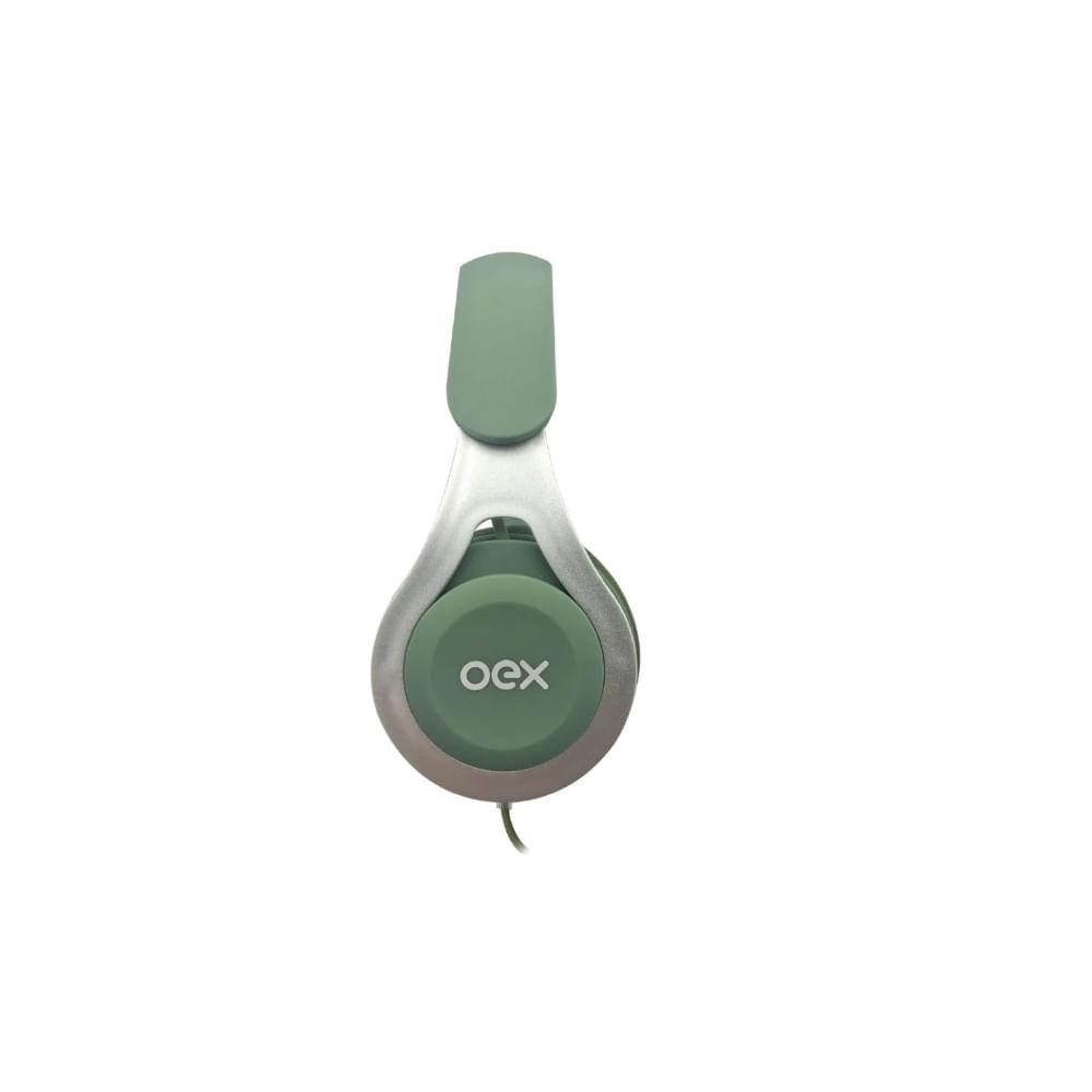 Fone De Ouvido Com Microfone Oex Drop Hs210 - Verde - 2
