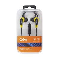 Fone De Ouvido Intra Auricular Esportivo Com Microfone Oex Sprint Fn206 - Amarelo - 2