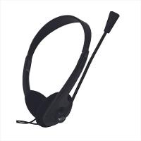 Fone de Ouvido com Microfone Newlink High Tone HS302 - Call Center Preto - 1