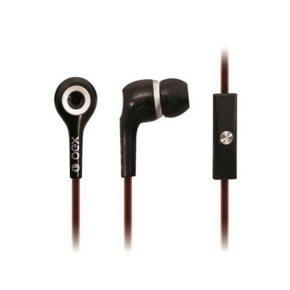 Fone De Ouvido Intra Auricular Com Microfone Oex Fn200 - Preto - 1