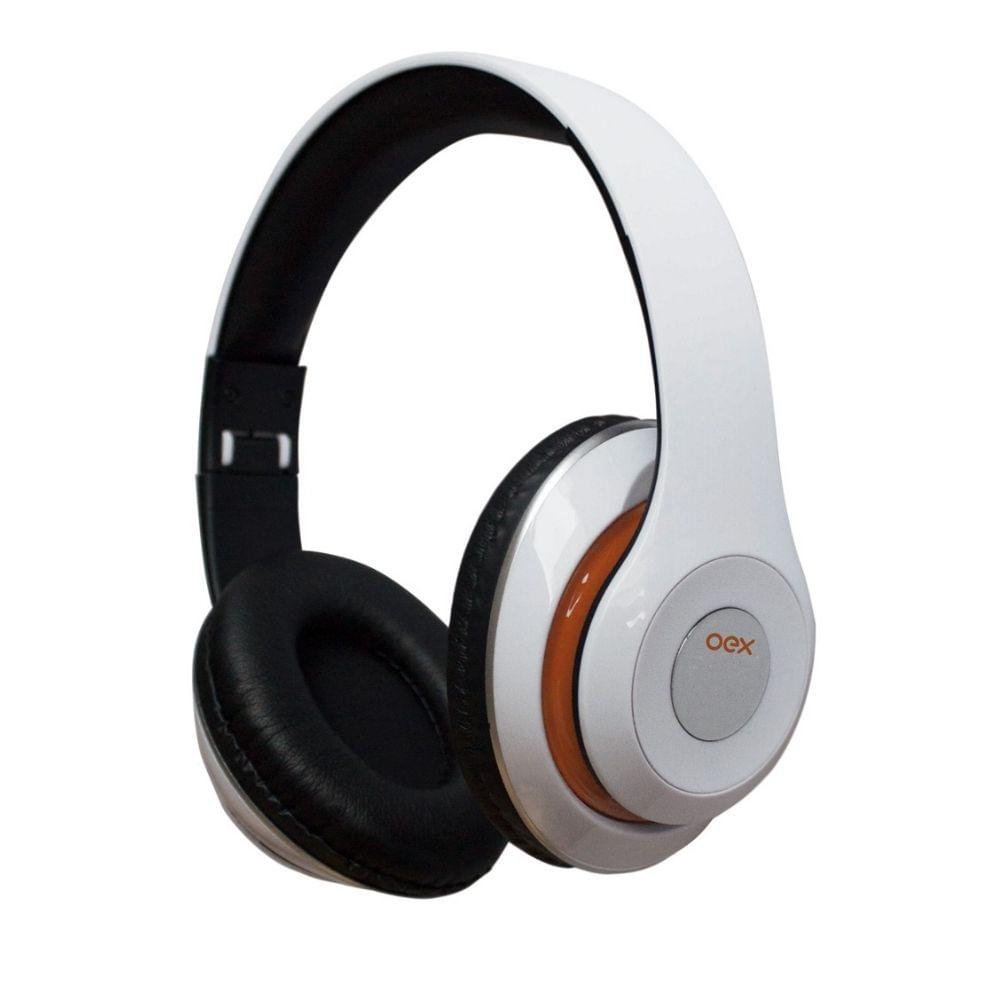Fone De Ouvido Bluetooth Oex Balance Hs301 -Branco - 2