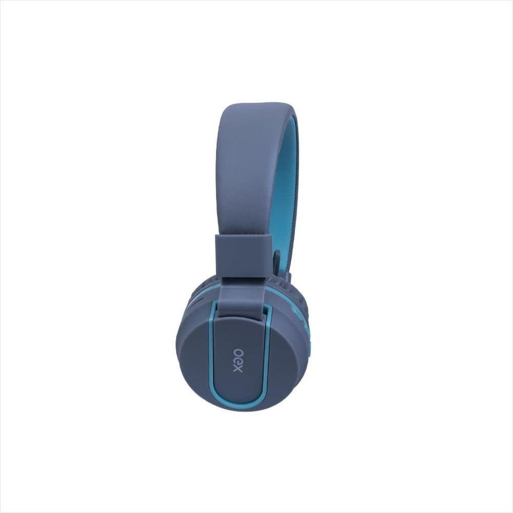 Fone de Ouvido Bluetooth Oex Candy HS310 - Azul Claro - 2