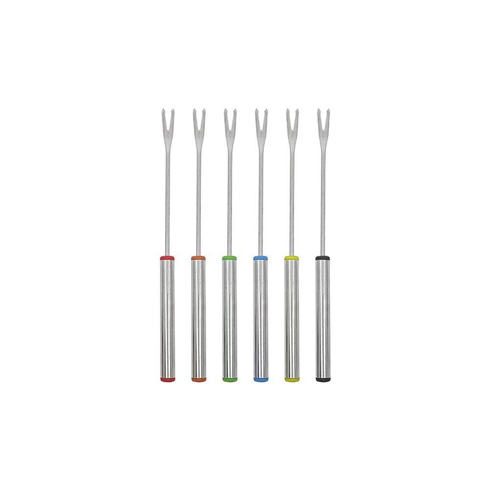 Garfo P Fondue Inox Jogo 6 Peças Hauskraft - 1