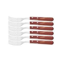 Conjunto Garfo Mesa Inox 6 Peças Polywood Vermelho Tramontina - 3