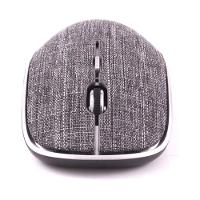 Mouse Wireless OEX Twill MS600 Bluetooth Cinza 1600Dpi Receptor Nano USB Revestido em Tecido - 2