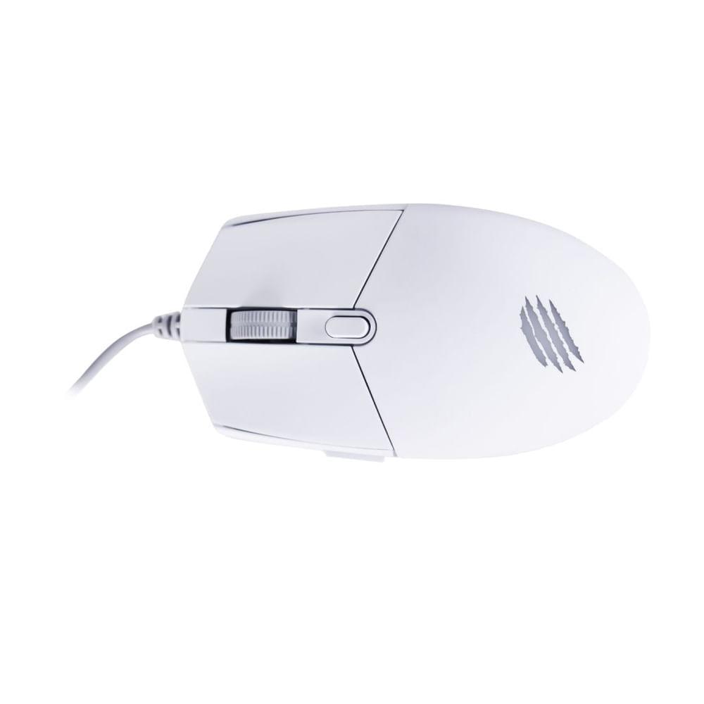 Mouse Gamer Orium Ms323 - 6 Botoes - 3200 Dpi Branco - 1