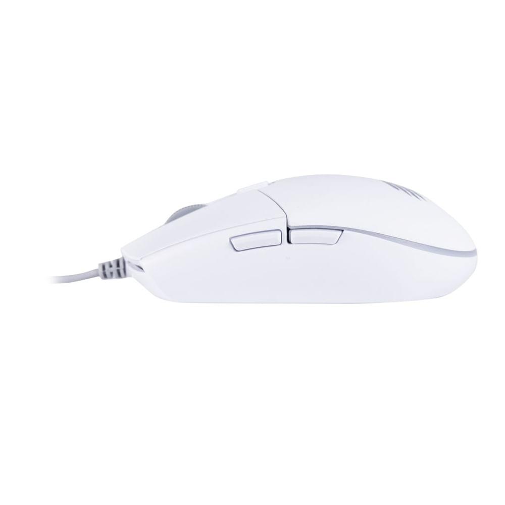 Mouse Gamer Orium Ms323 - 6 Botoes - 3200 Dpi Branco - 2