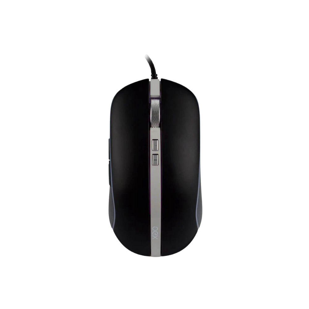 Mouse Gamer Hybrid Ms310 - Led 7 Cores - 7 Botoes - 5.000Dpi Preto - 3