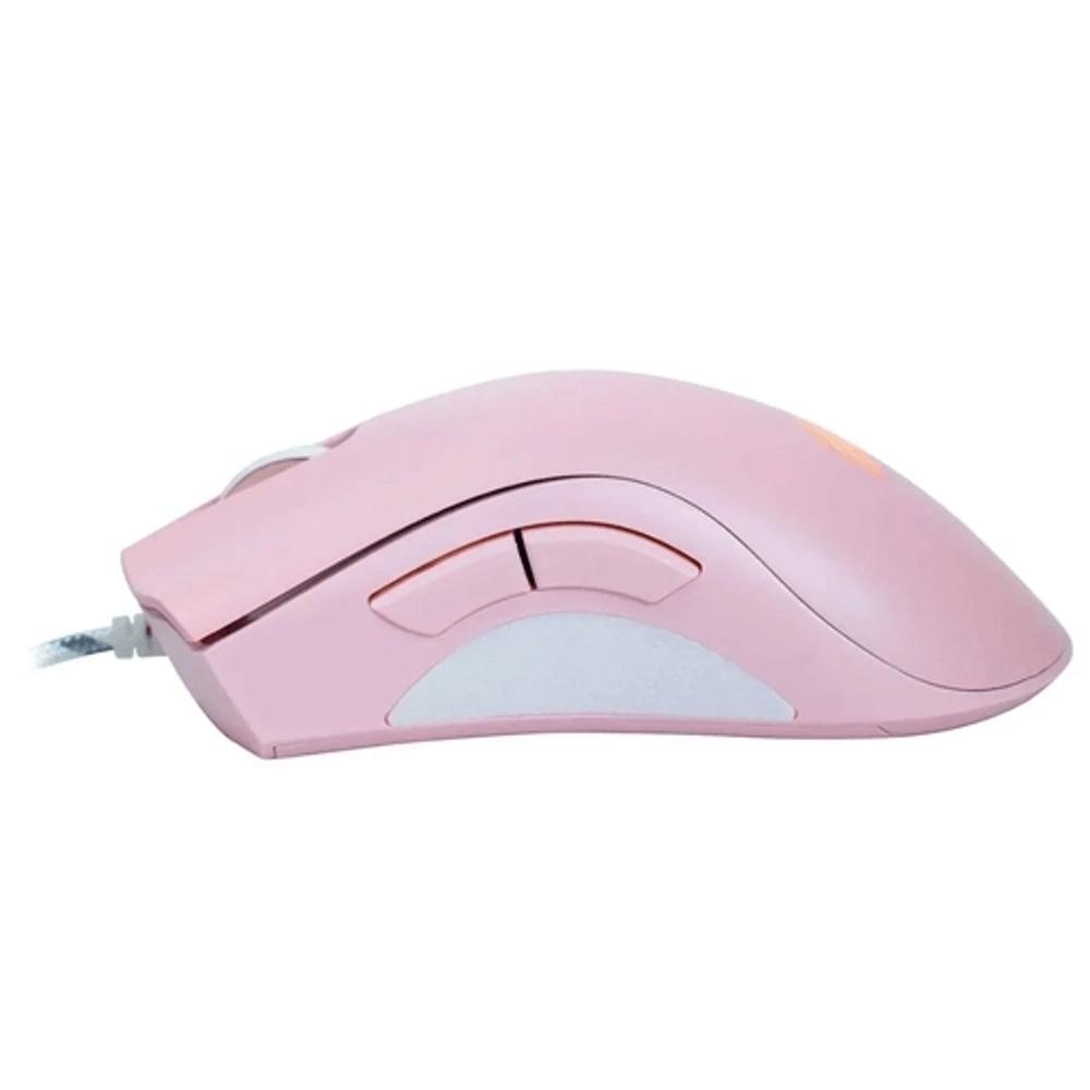 Mouse Game OEX Boreal Pink MS319 Rosa LED 5 Botões Óptico Conexão USB - 2