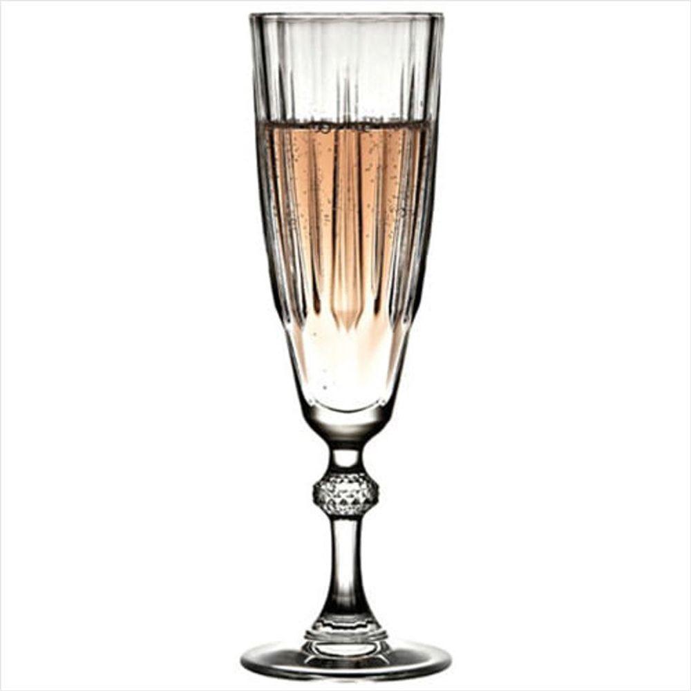 Jogo De 6 Taças Champanhe 170Ml - Diamond - Pasabahçe - 1