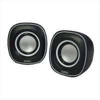 Caixa de Som para PC Oex Round SK100 - Preto e Branco - 1