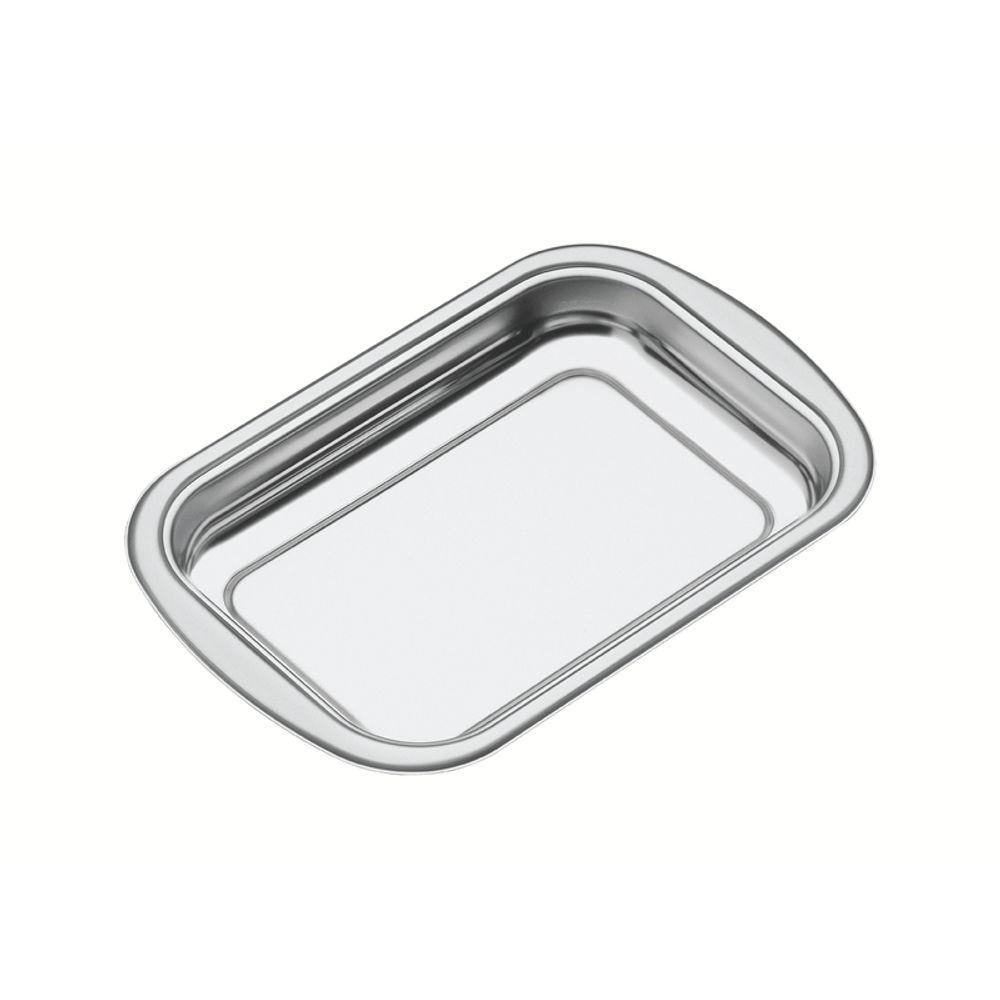 Assadeira Tramontina Cosmos Retangular em  Inox 39 cm 3,2 L - 1