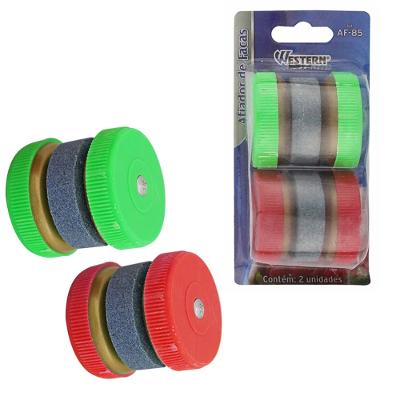 Afiador De Facas 3,8Cm Jogo 2 Peças Western Home