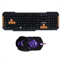 Combo Gamer Teclado e Mouse Brave TM303 - 3.200 DPI Preto - 3