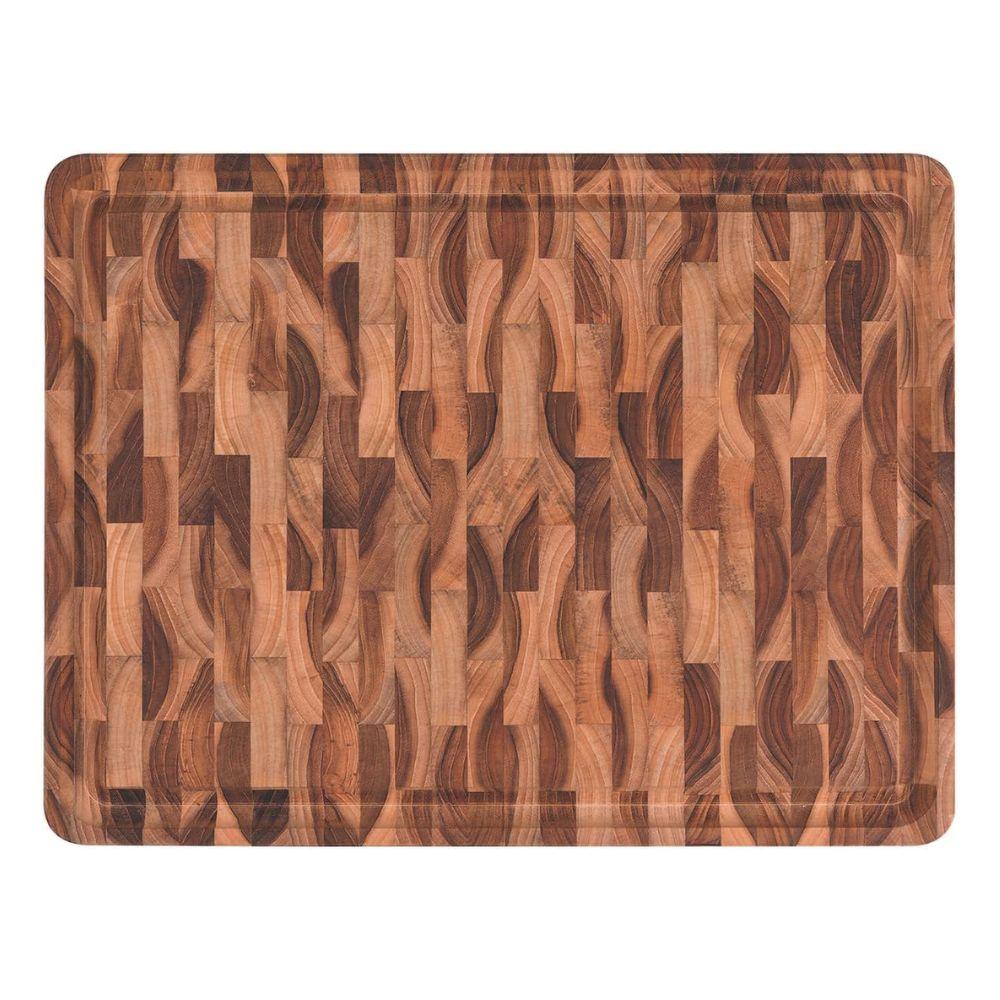 Tábua Tramontina Retangular Madeira Teca 45x35cm - 6