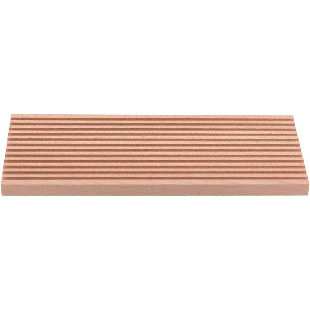 Tábua Para Servir  Madeira Natural 2x40x14Cm Gs - 2
