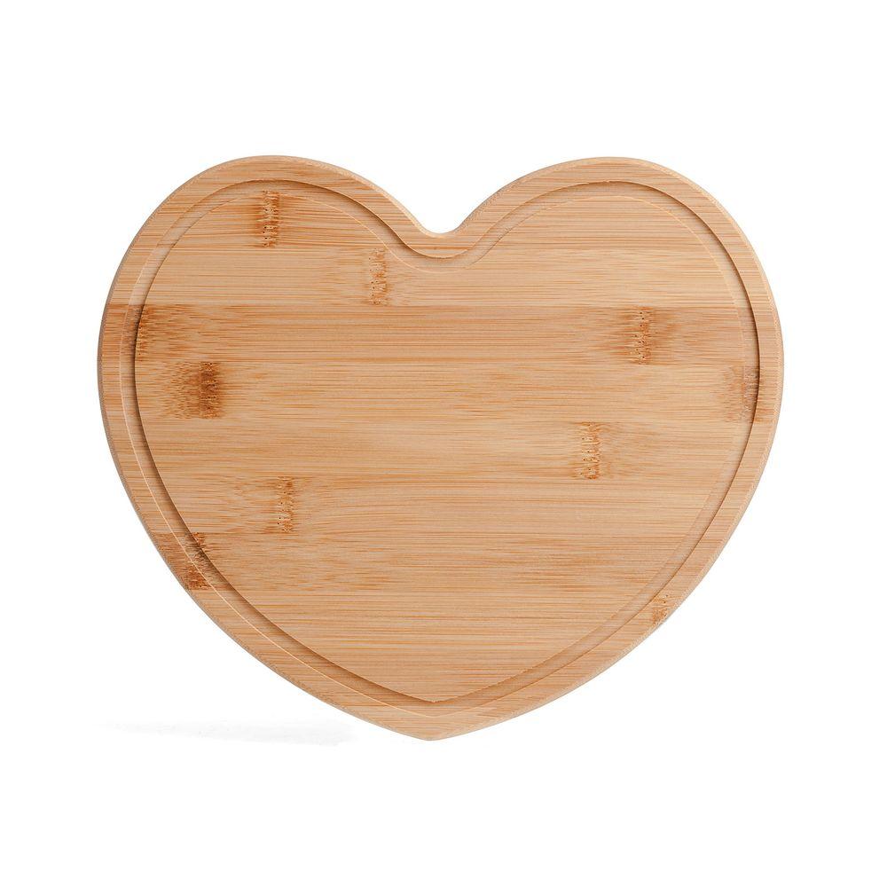 Tábua Em Bambu Com Formato De Coração Welf - 3