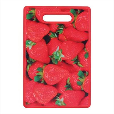 Tábua Culinária 30cm Plástico Vermelho - NH