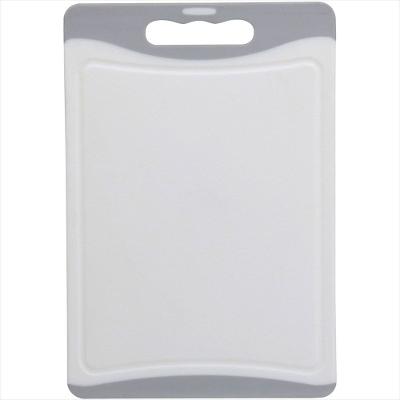 Tábua Culinária 1X36X25 cm Plástico Cinza Antiderrapante - GS