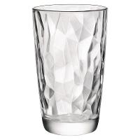 Copo Long Drink Vidro 470Ml Bormioli Rocco Diamond 14X9X9Cm 6 Peças - 1
