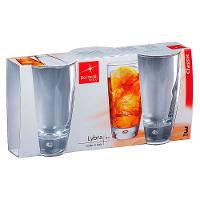 Copo Long Drink Vidro Transparente 350Ml Bormioli Rocco Luna 14X8X8Cm 3 Peças - 2