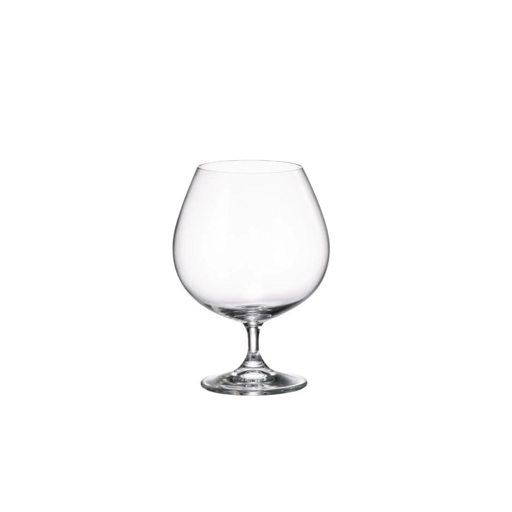 Taça para Conhaque de Cristal Brandy Gastro 690 ml 6 Peças Bohemia - 1