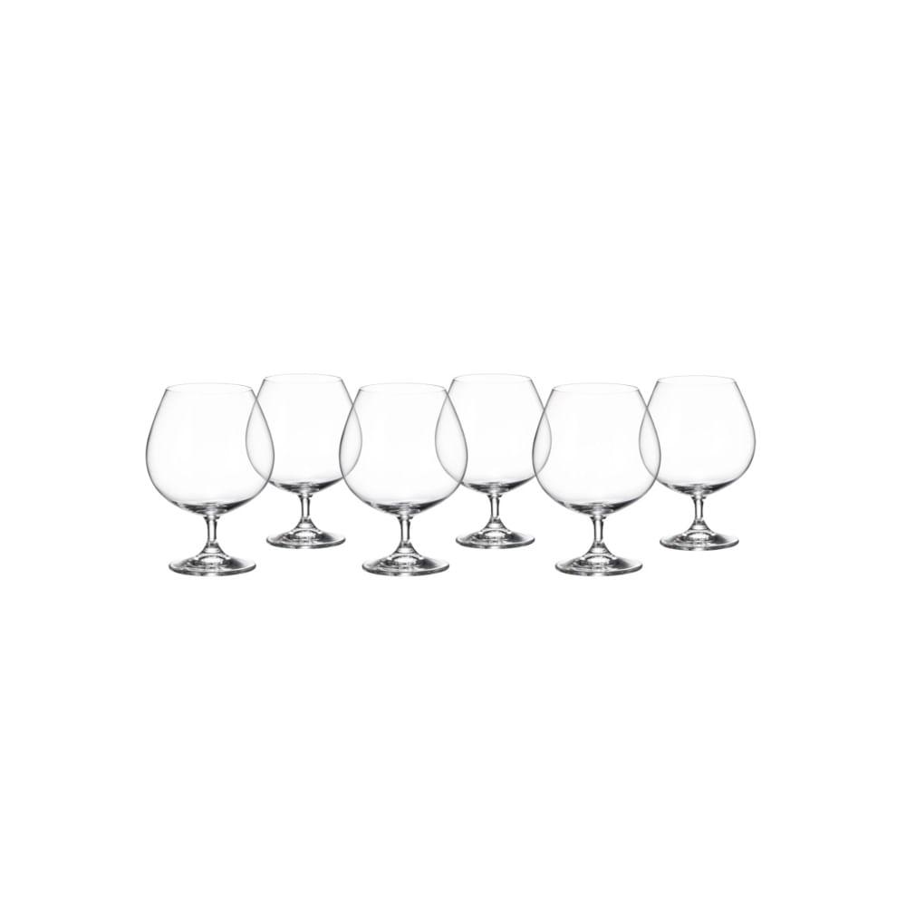 Taça para Conhaque de Cristal Brandy Gastro 690 ml 6 Peças Bohemia - 2
