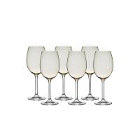 Taça de Cristal para Vinho Tinto Gastro Ambar 450 ml 6 Peças Bohemia - 2