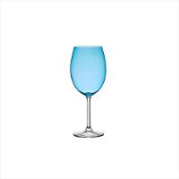 Taça de Cristal para Vinho Bordeaux Gastro Azul Claro 580 ml 6 Peças Bohemia - 1